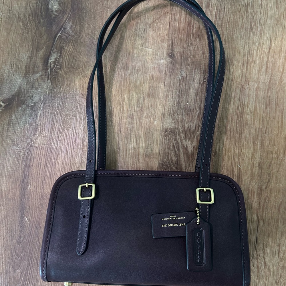 COACH Mini Swing Zip Bag - Picture 4 of 9
